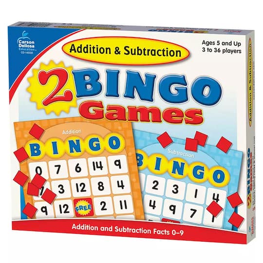 Carson-Dellosa&#x2122; Addition &#x26; Subtraction Bingo